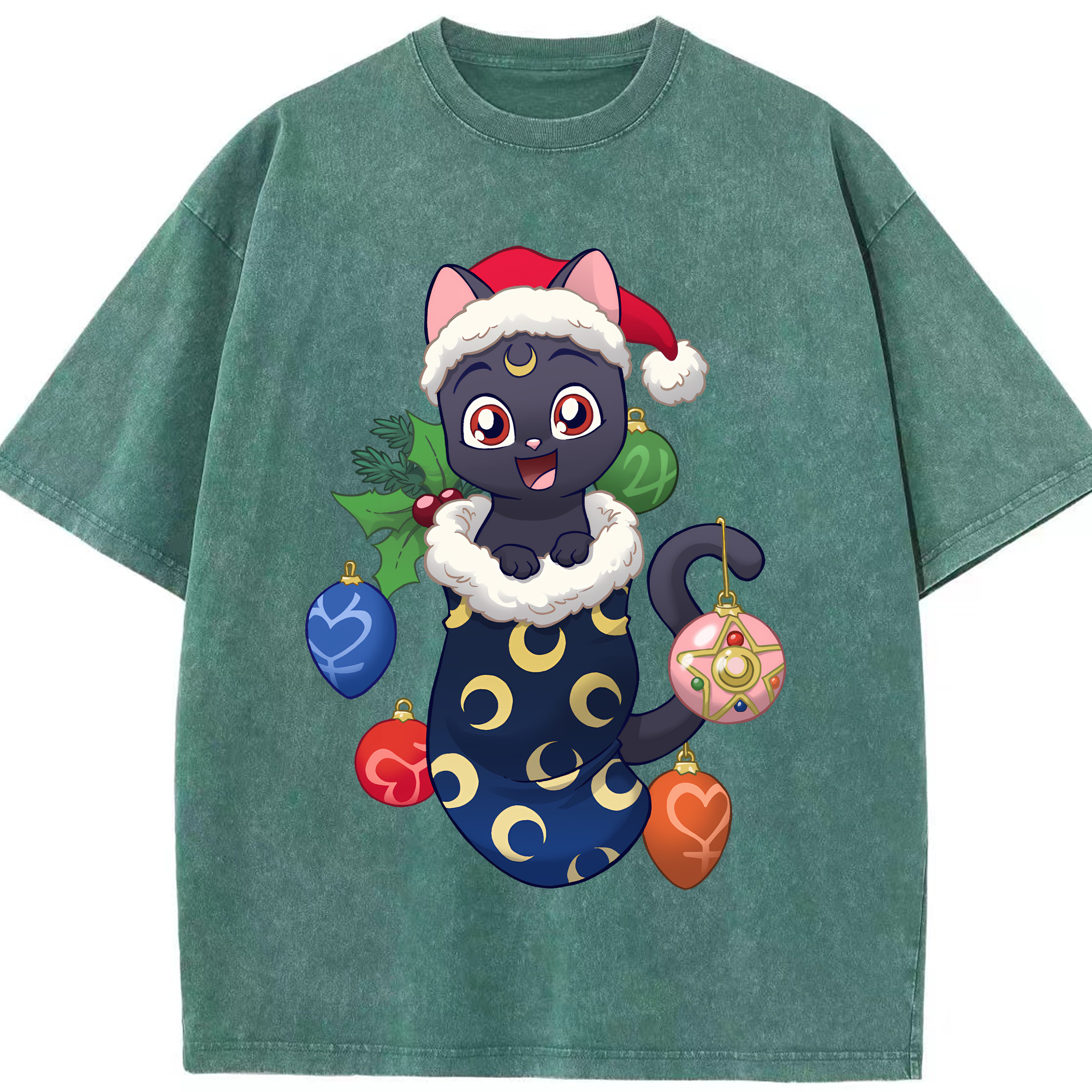 （画像用） 美少女戦士セーラームーン Sailor Moon 綿100% ヴィンテージ風 半袖Tシャツ（フロントプリント）